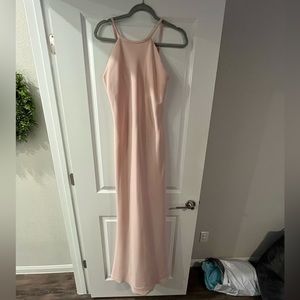 Calvin Klein backless gown